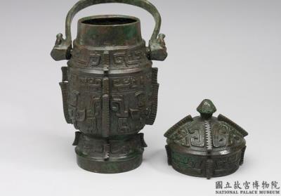 图片[3]-Inscribed you wine vessel, late Shang dynasty, c. 13th-11th century BCE-China Archive